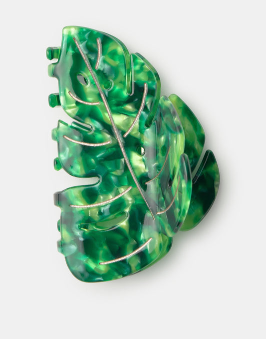 Mollette per capelli Monstera