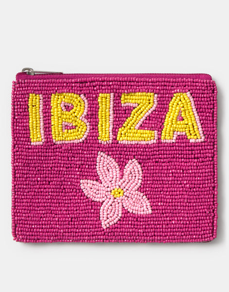 Pochette perles Villes