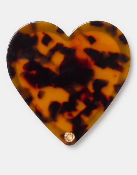 Espejo bolso corazón