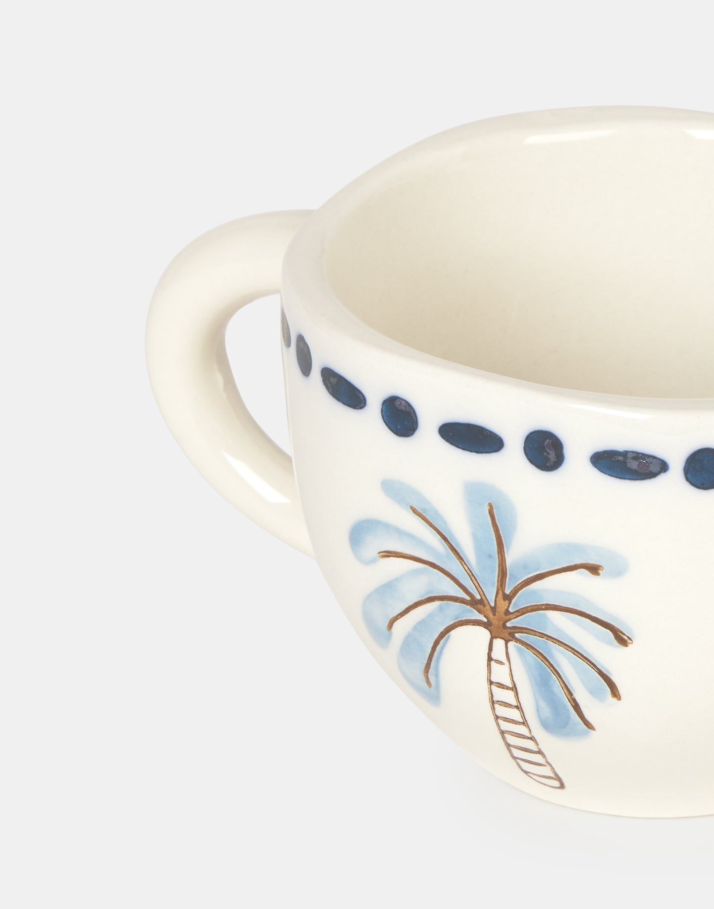 Tasse à café palmiers