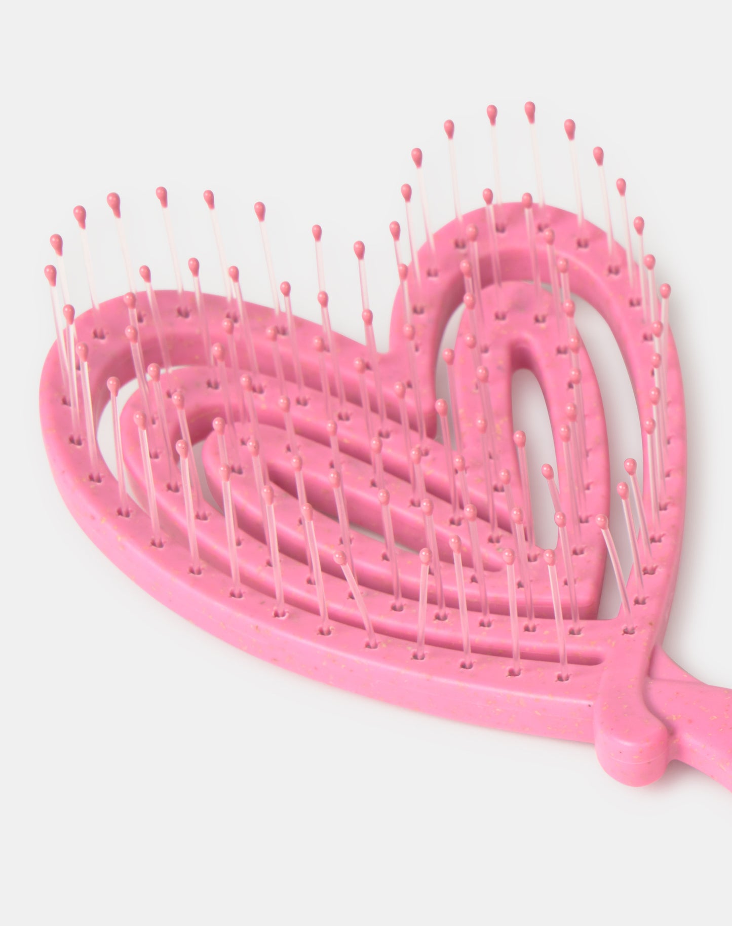 Heart hairbrush