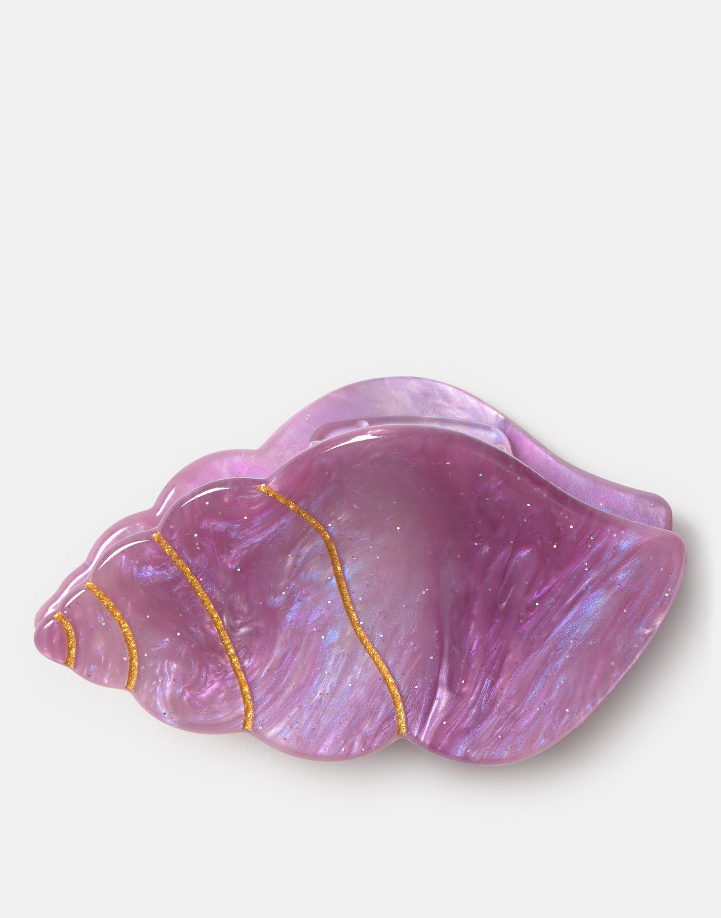 Pince à cheveux coquillage