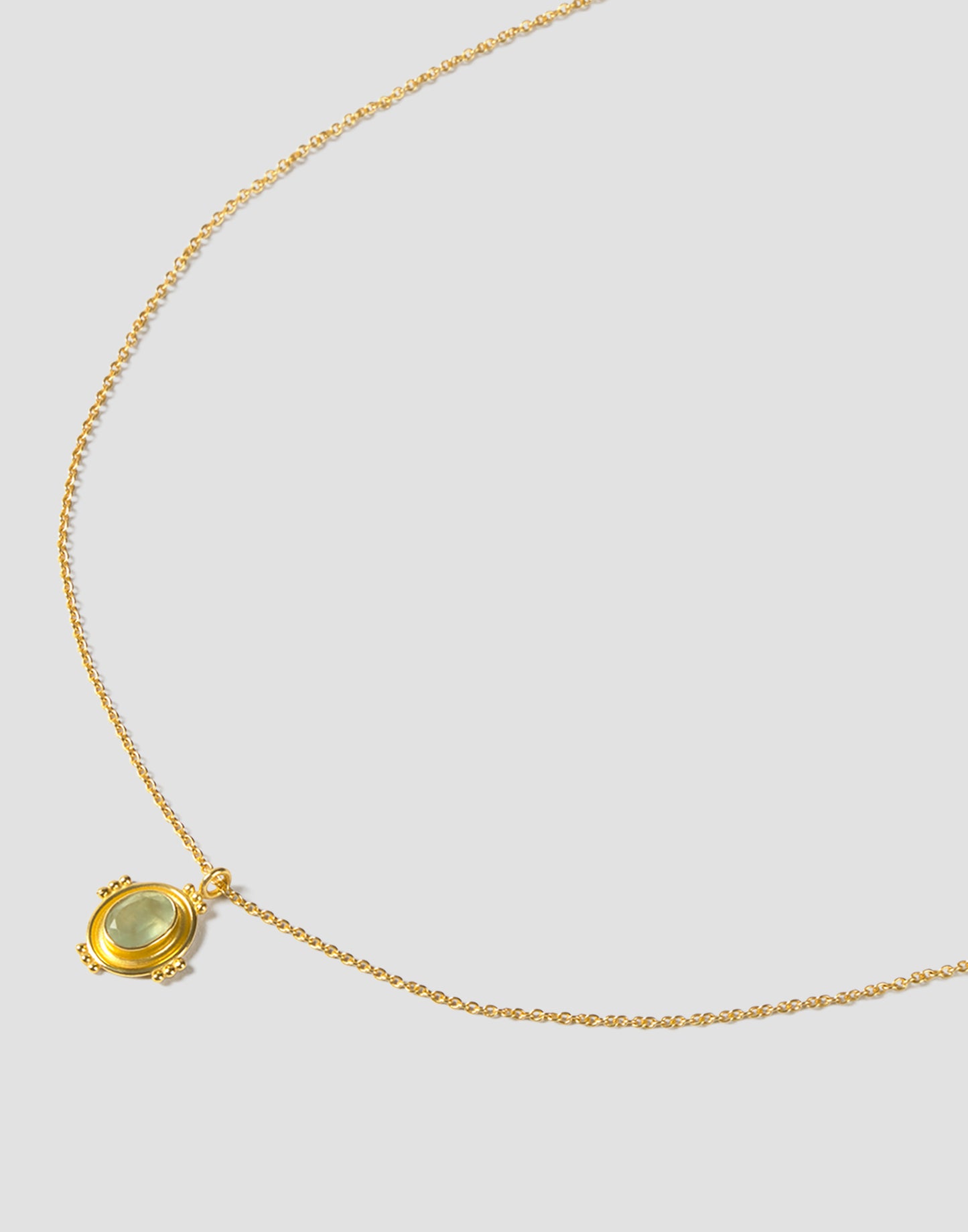 Collana con pietra