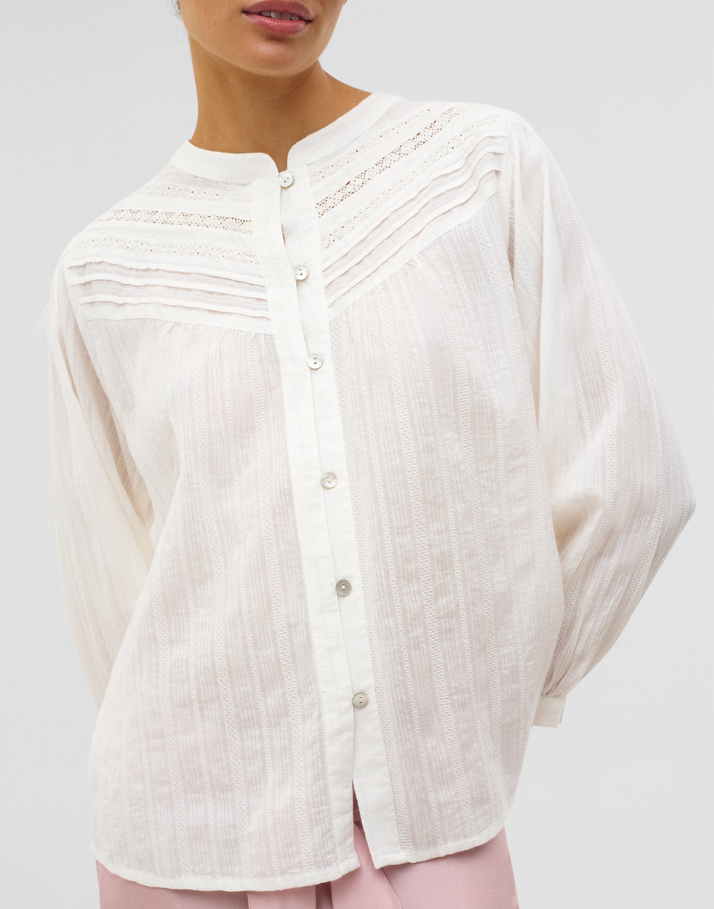 Lidia Dobby Blouse