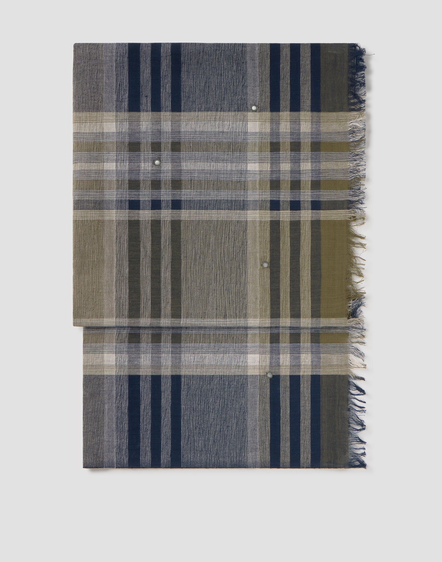 Checked Mirror Scarf