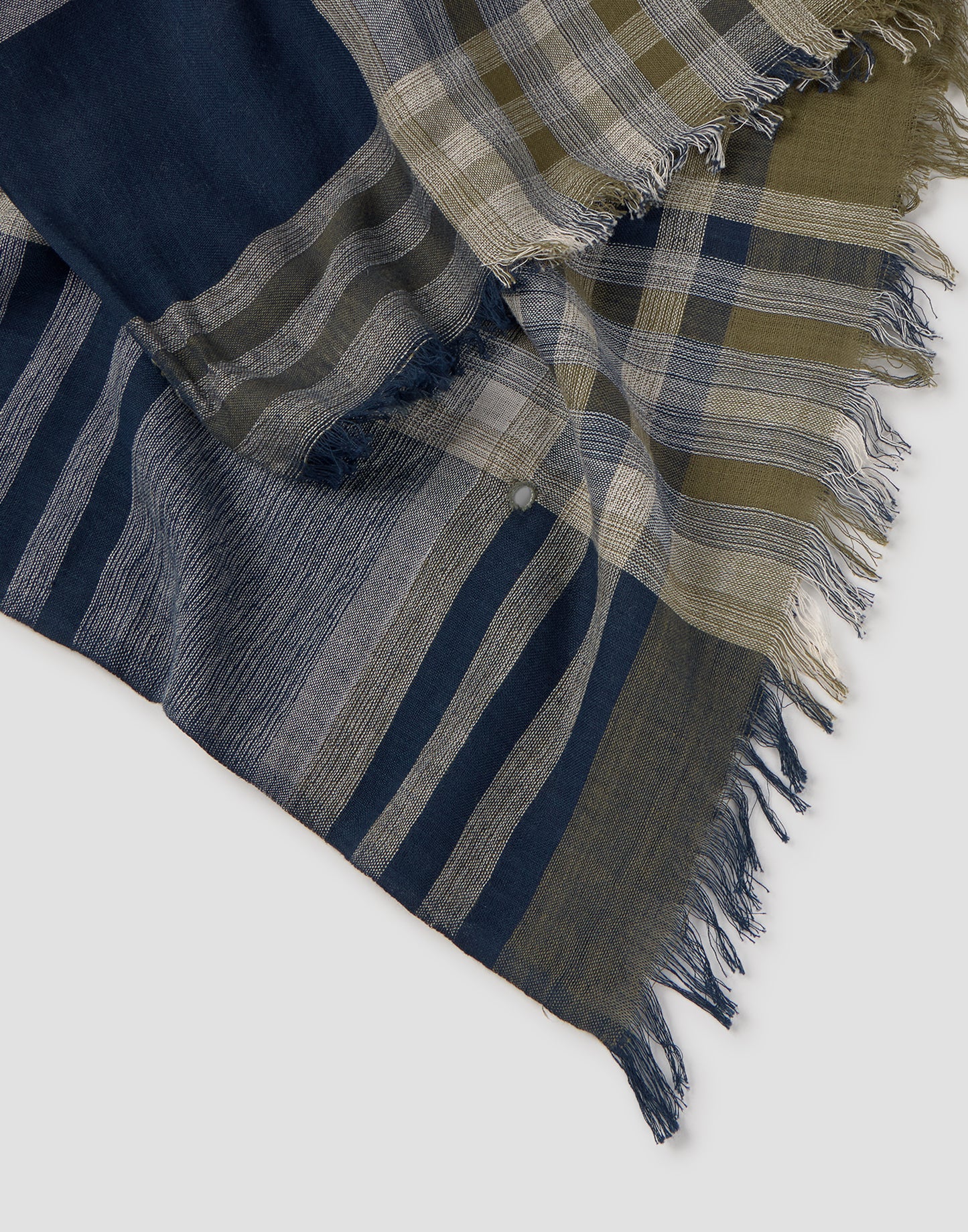 Checked Mirror Scarf