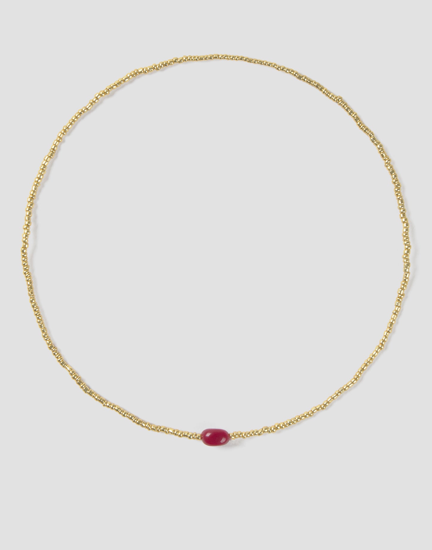 Collar piedra color