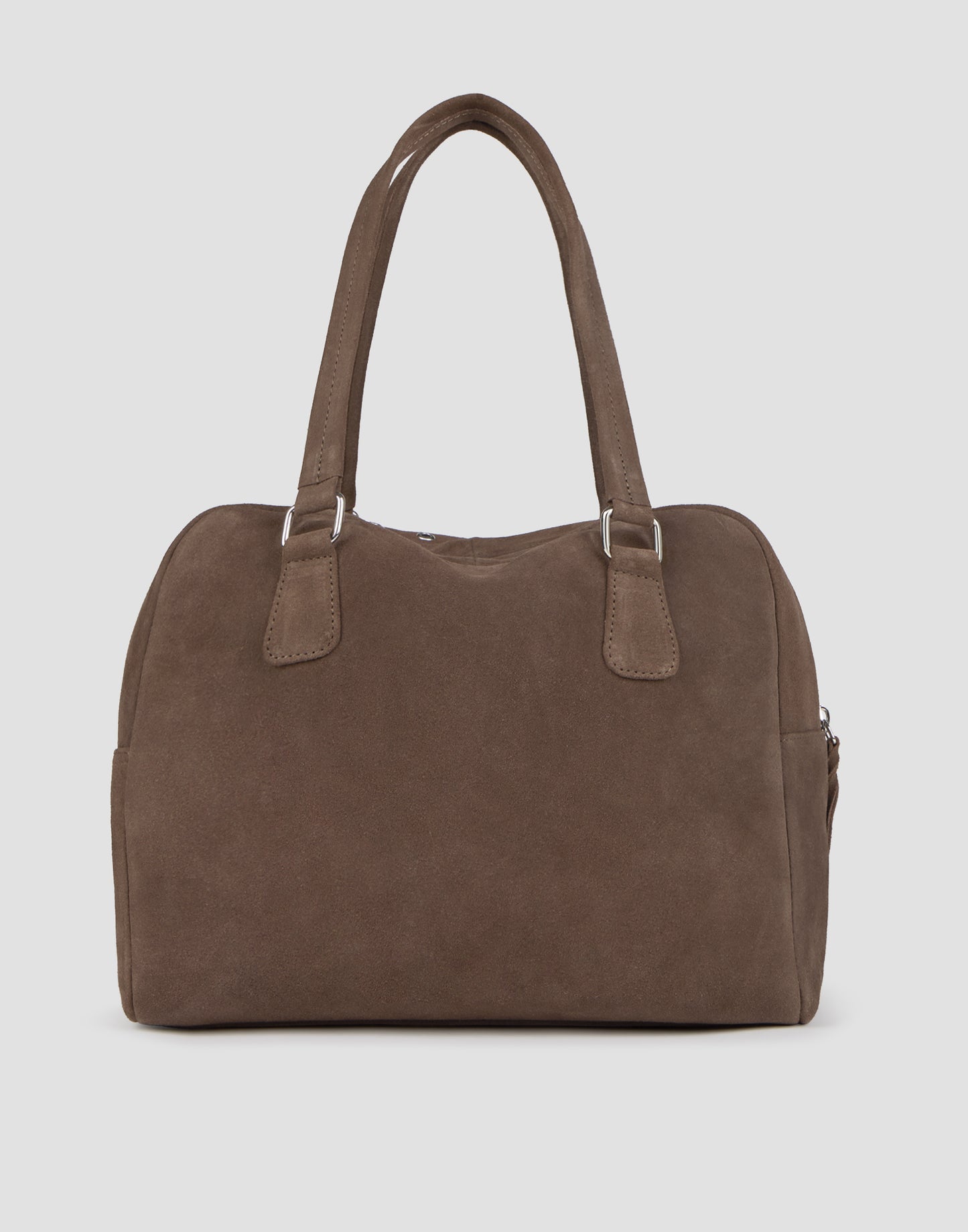 Bolso bowling tachas