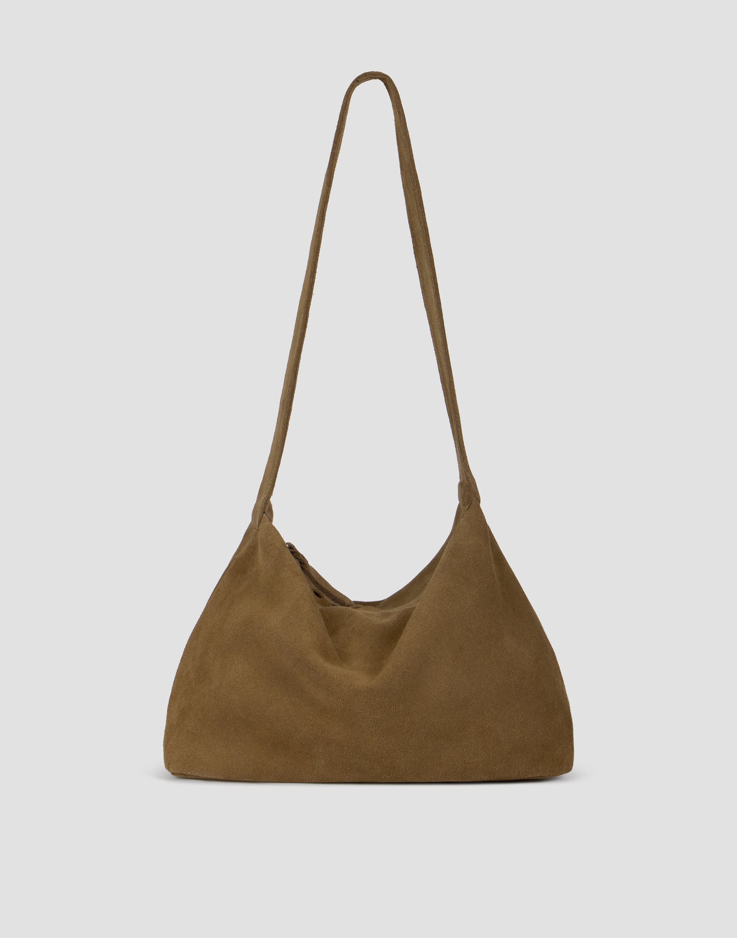 Leather shoulder bag