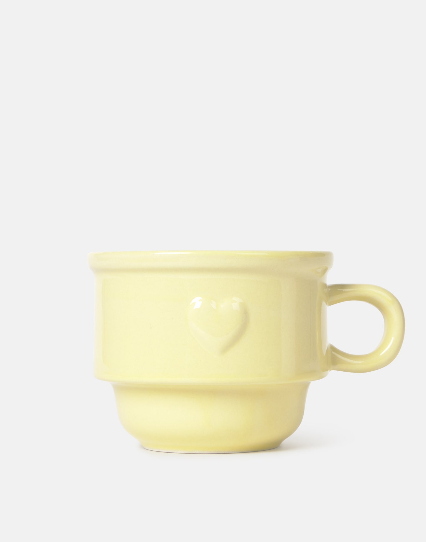 Taza apilable corazón