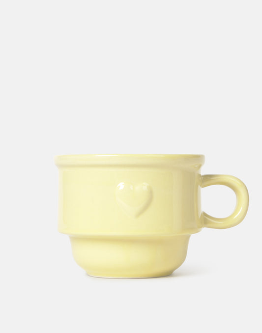 Taza apilable corazón