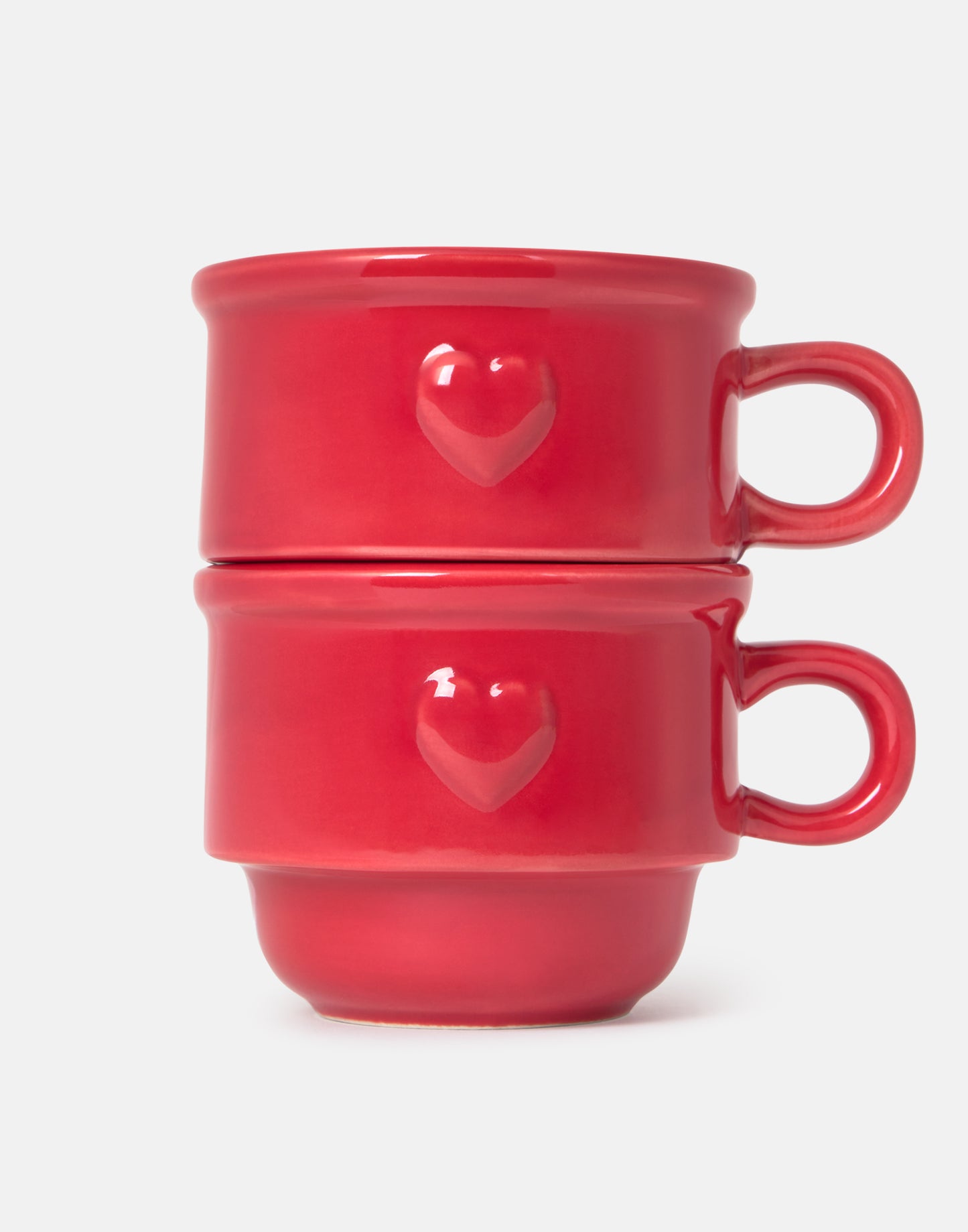 Taza apilable corazón