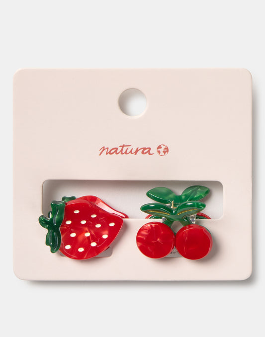 Set di 2 pinze Frutta