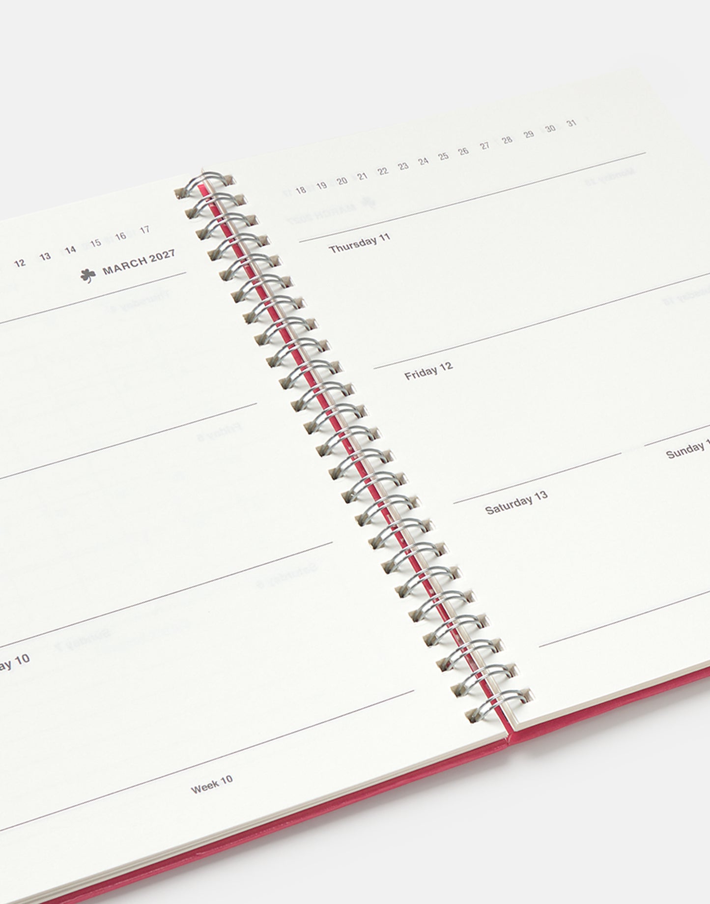 Agenda escolar semana vista Tiger