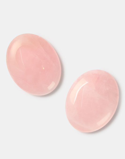 Rose Quartz Eye Stones