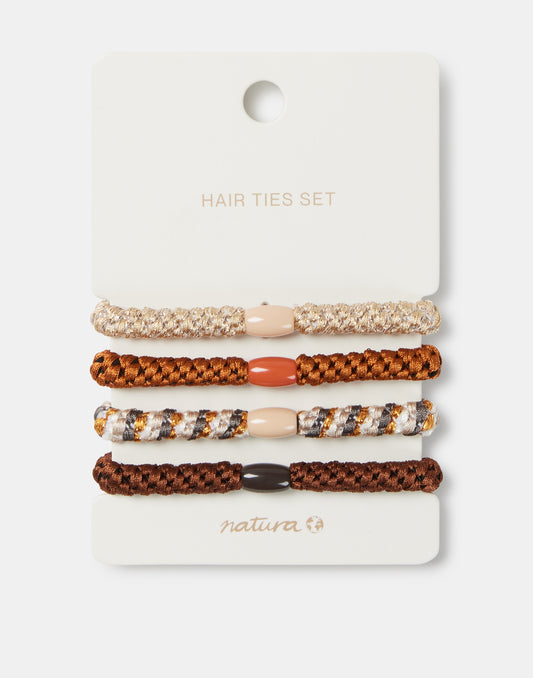 Set di 4 elastici brillanti
