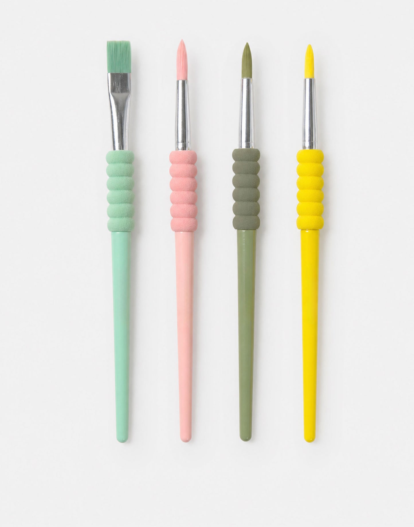 Pack 4 pinceles pintura