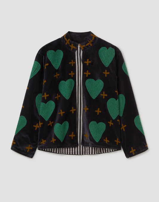 India velvet jacket