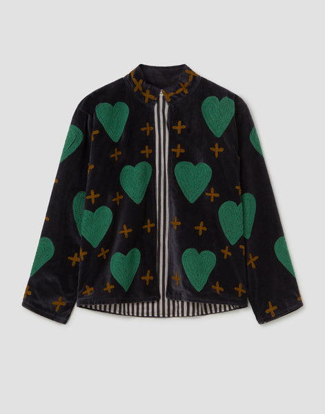 India velvet jacket