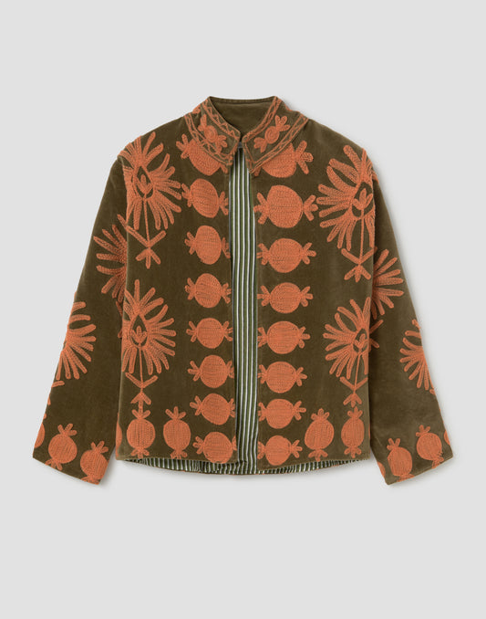 India velvet jacket