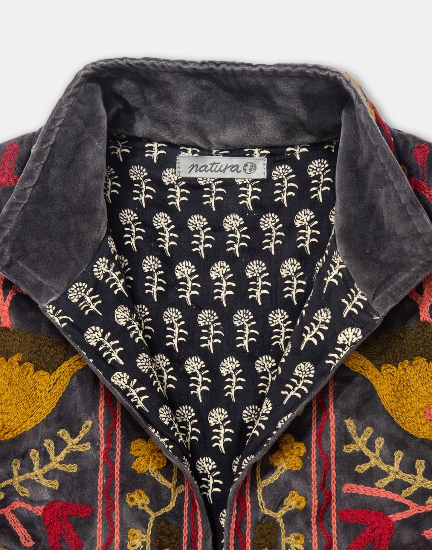 Giacca velluto India