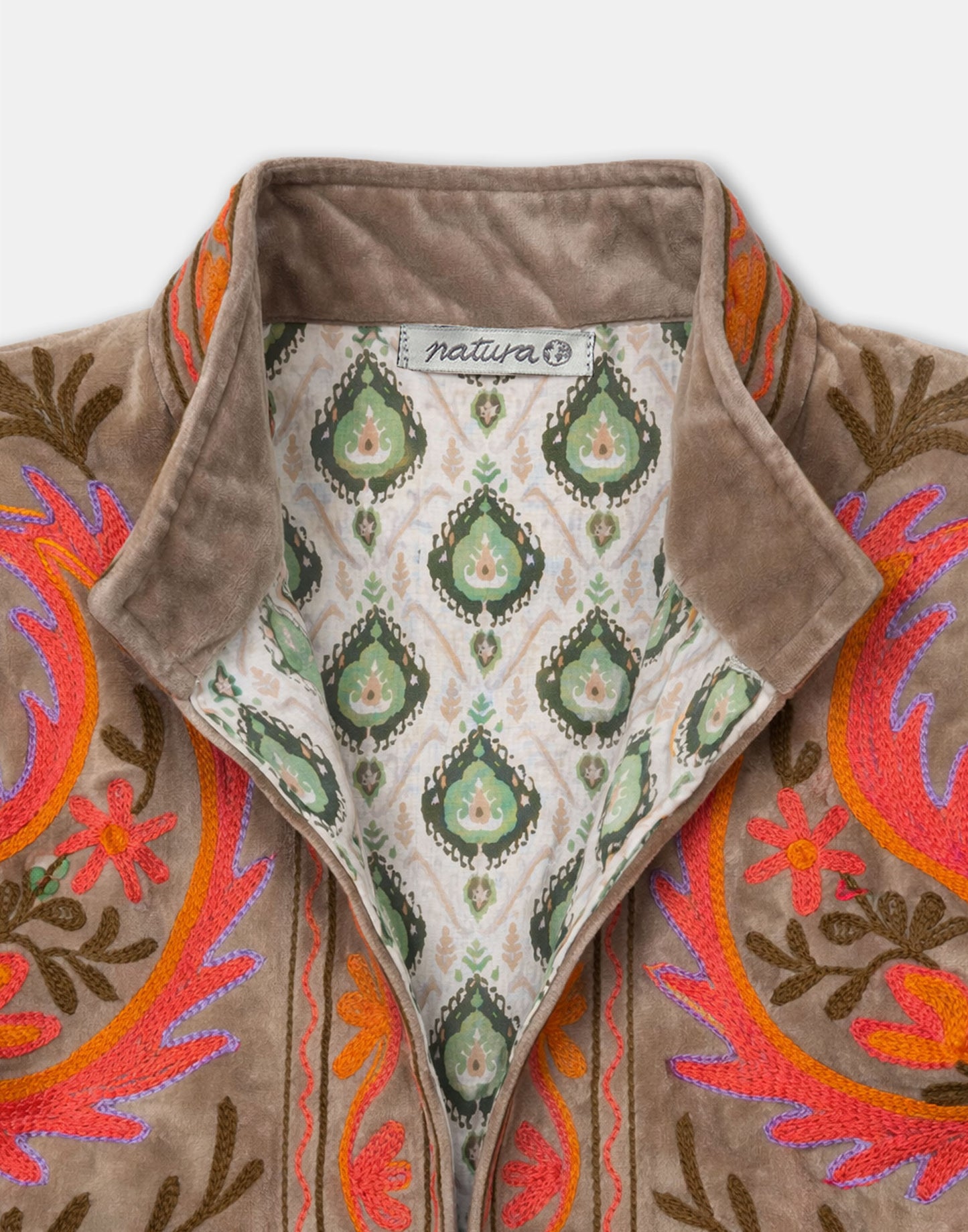 Giacca velluto India