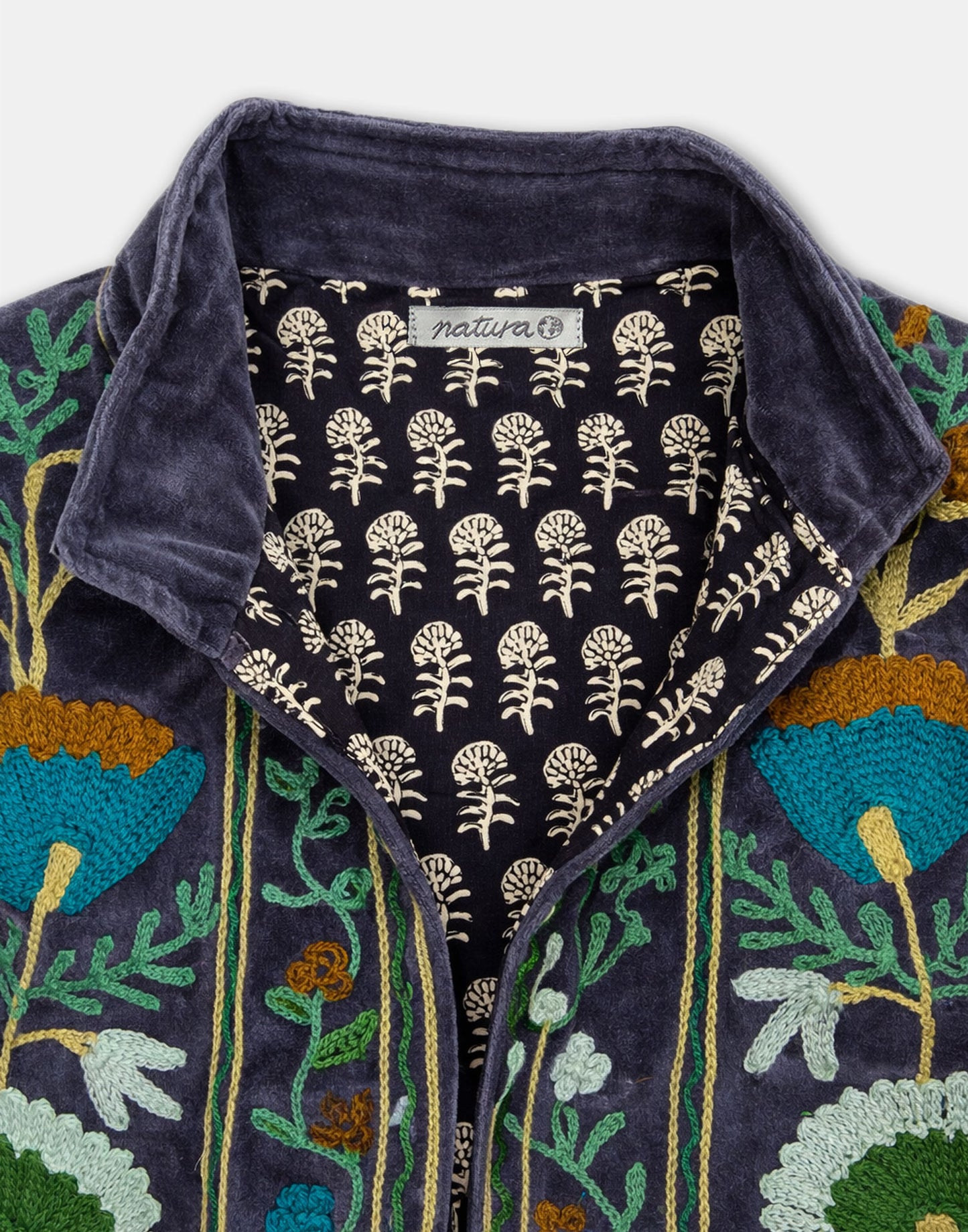 Giacca velluto India