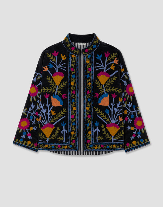India velvet jacket