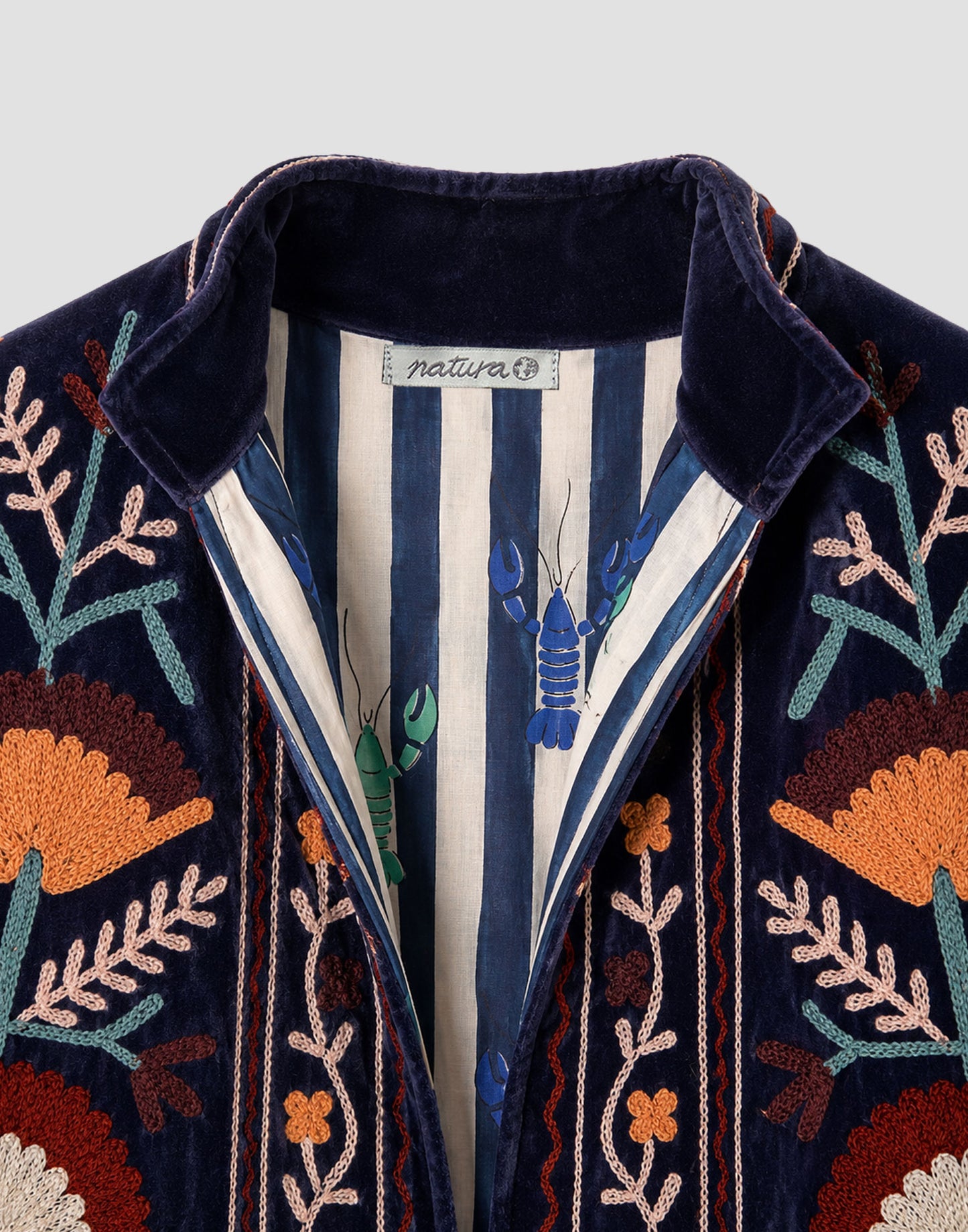 Veste velours India