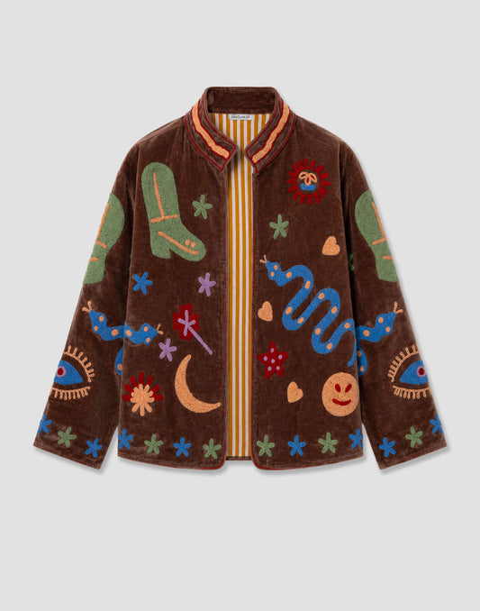 Chaqueta terciopelo
