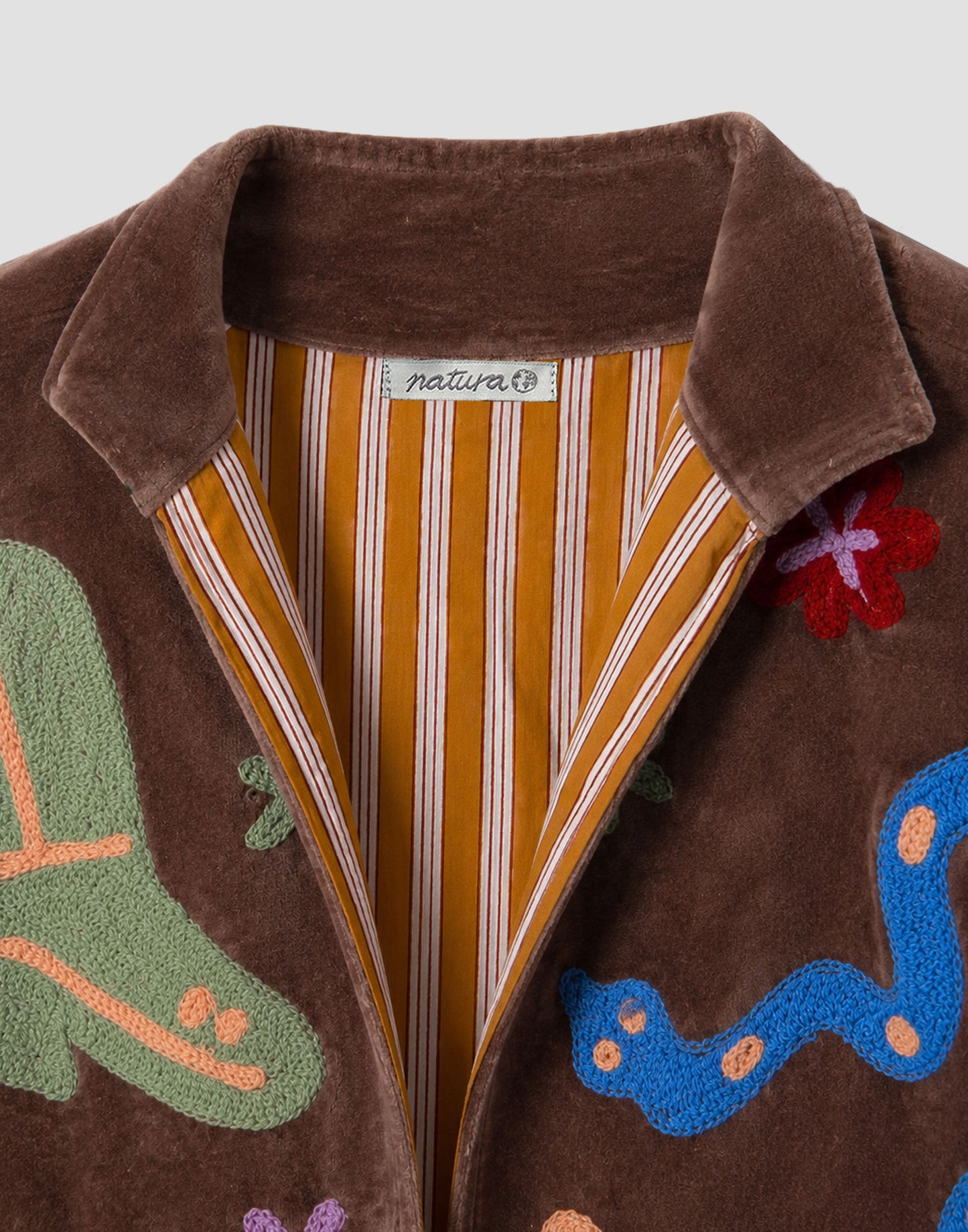 Veste velours India