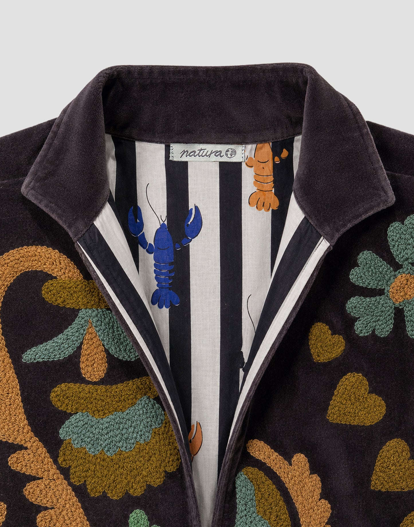Veste velours India