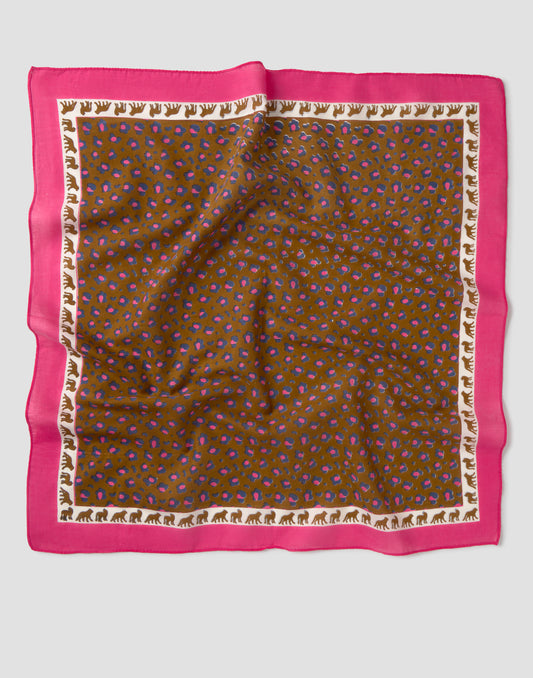 Pañuelo animal print