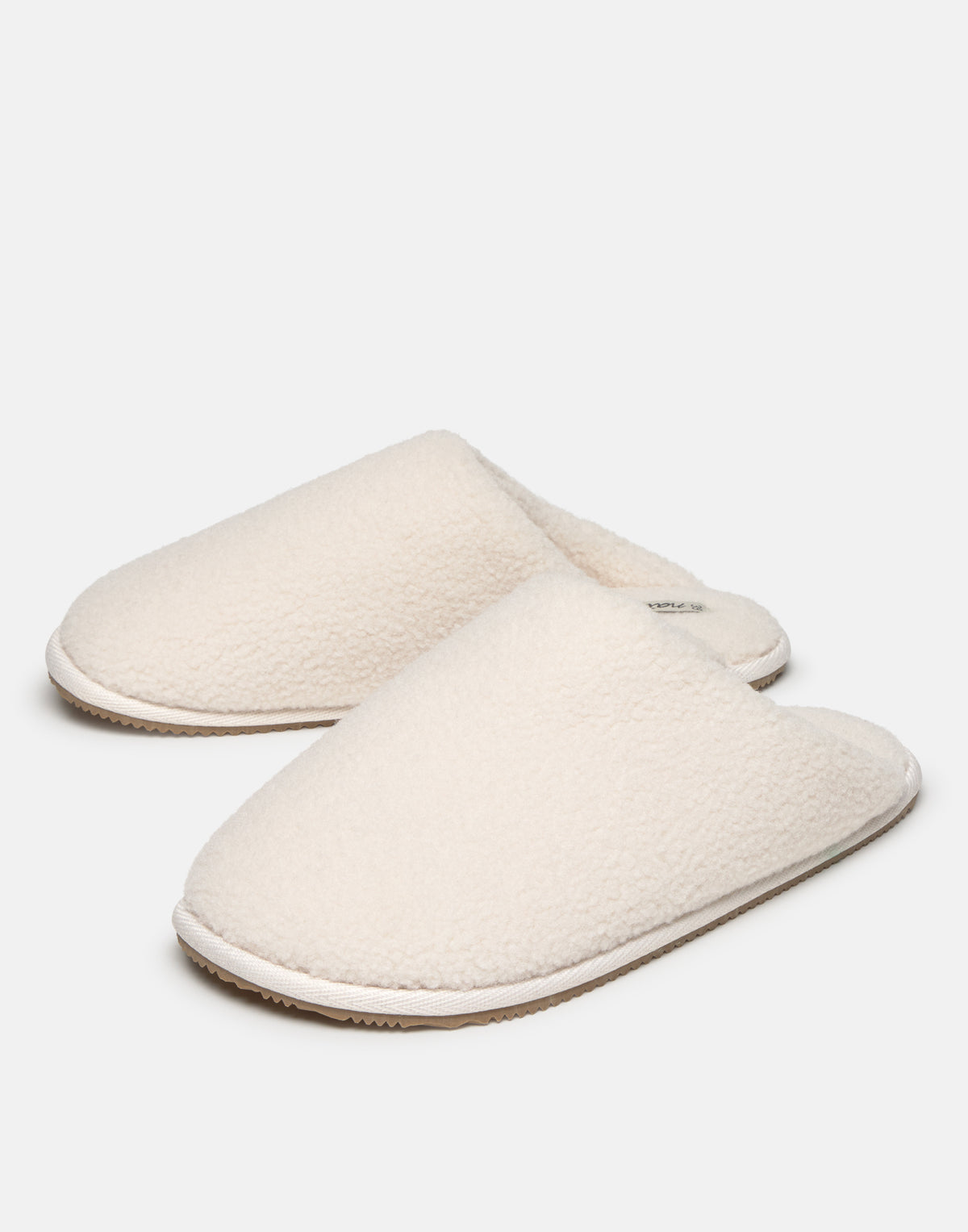 Zapatilla abierta borreguito