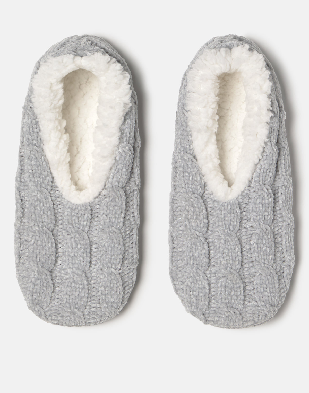 Chenille Soft Sole Slippers