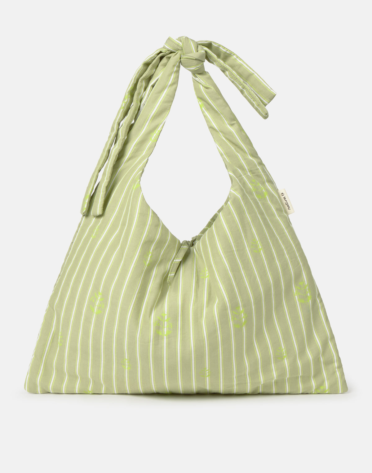Borsa Vijaya righe floreali
