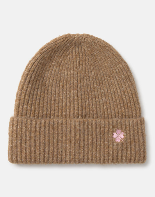 Gorro tricot trébol