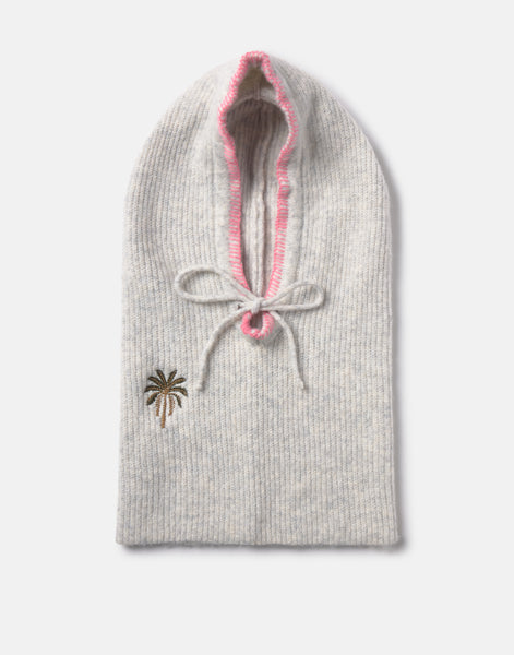 Balaclava mit aufgestickter Palme