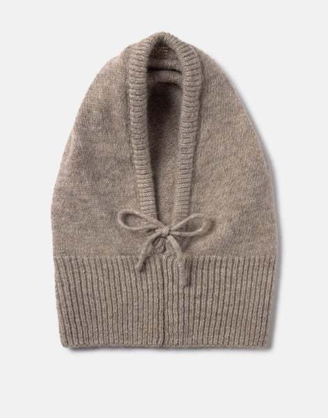 Balaclava con collo a coste