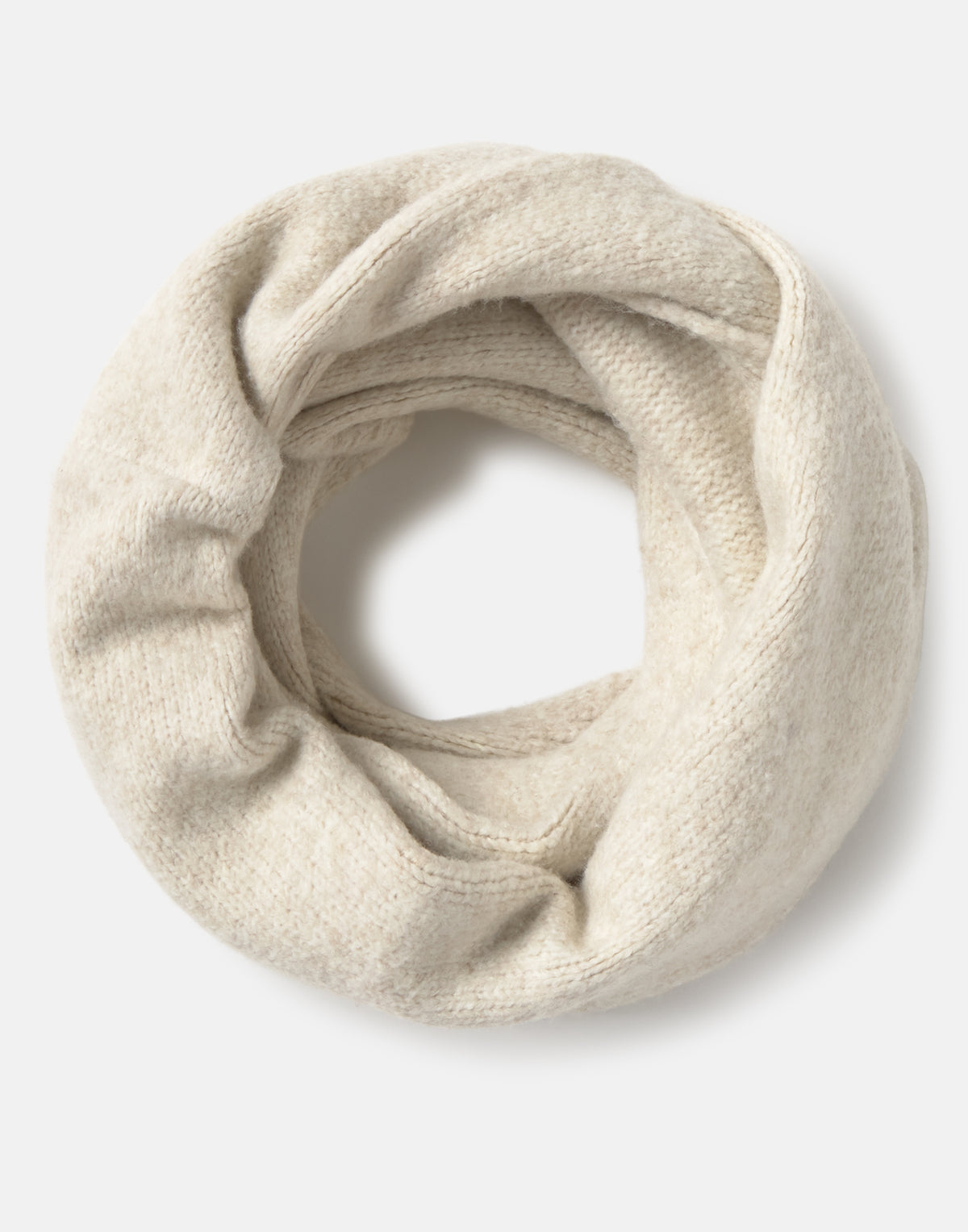 Cuello liso melange