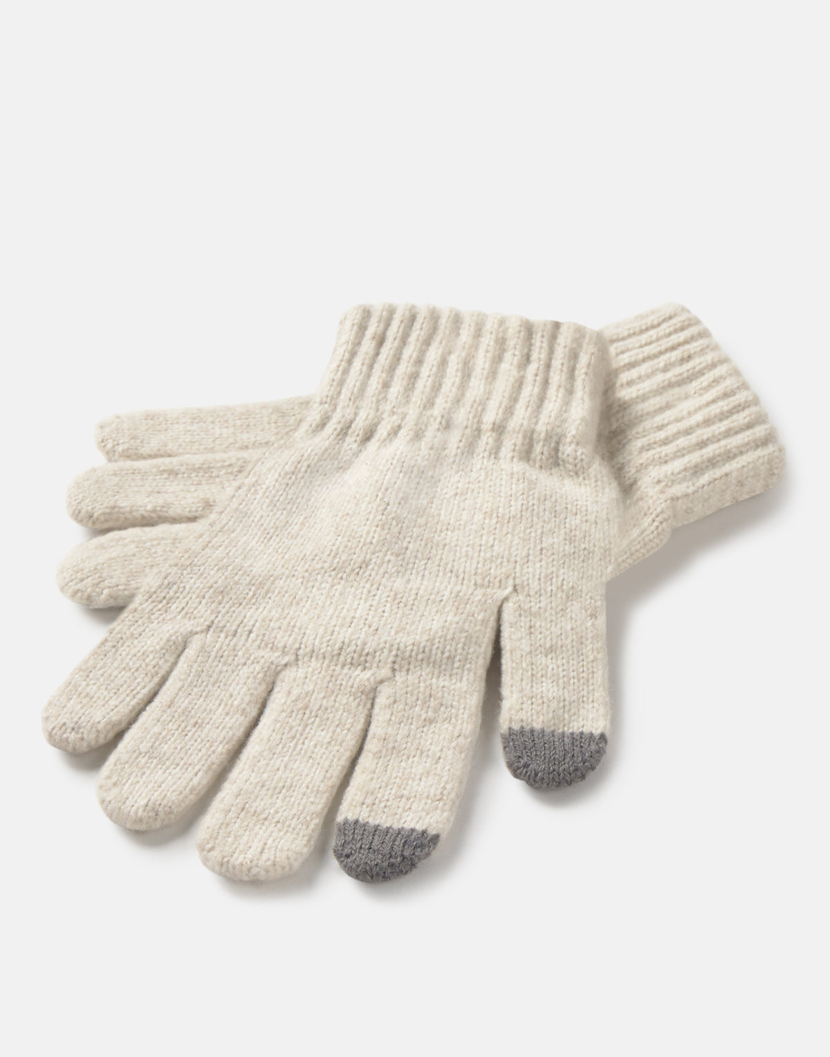 Gants unis mélangés