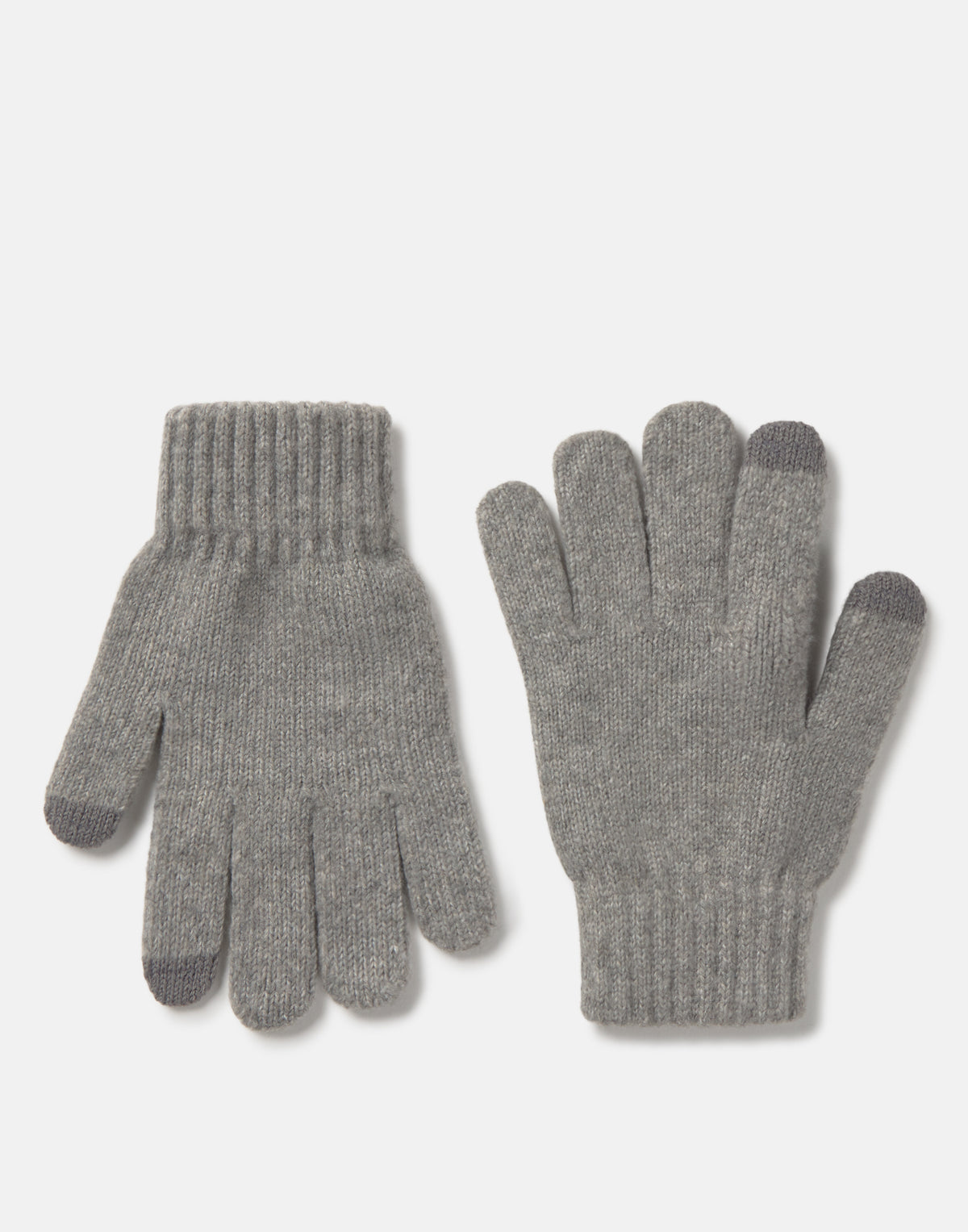 Gants unis mélangés