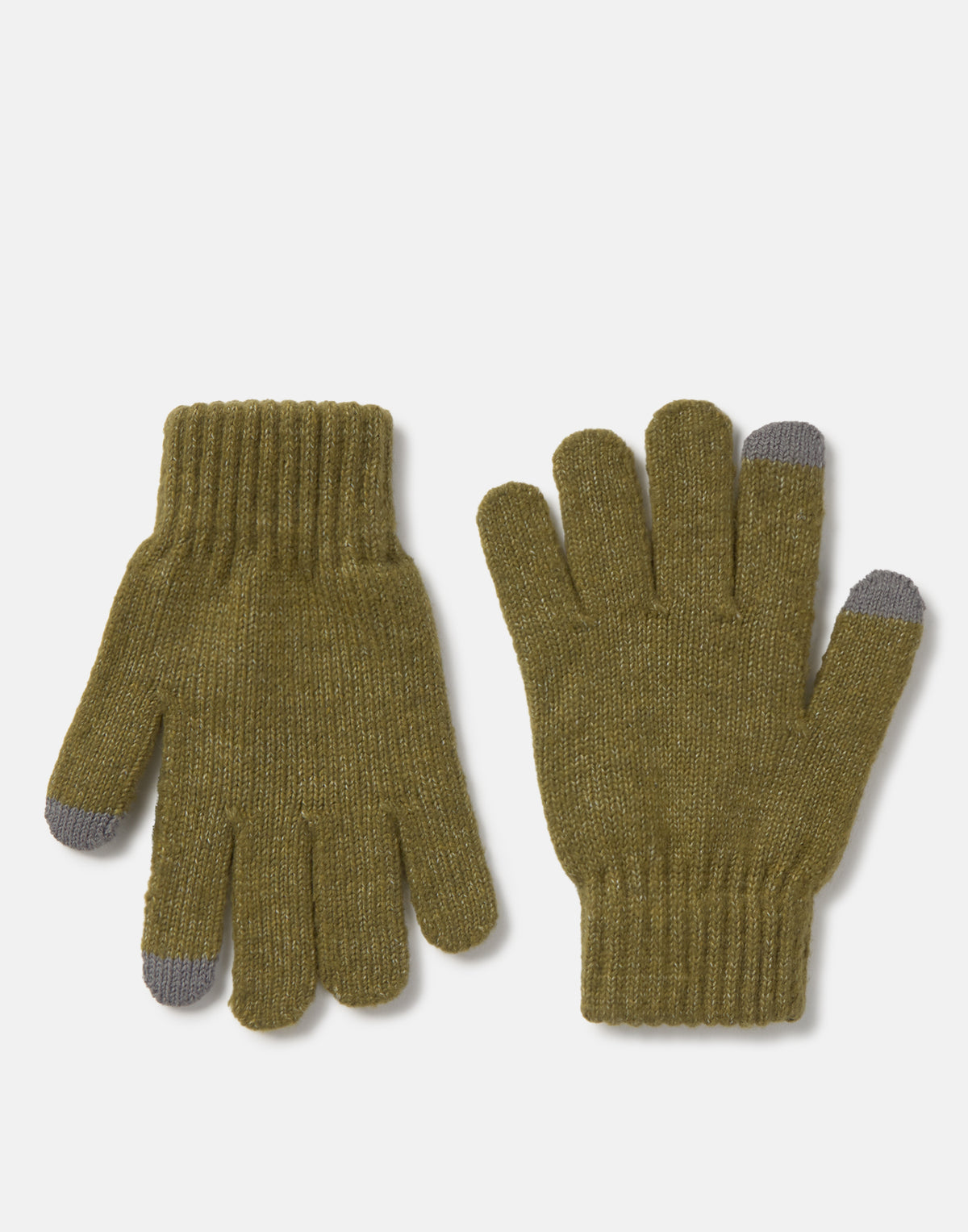 Gants unis mélangés