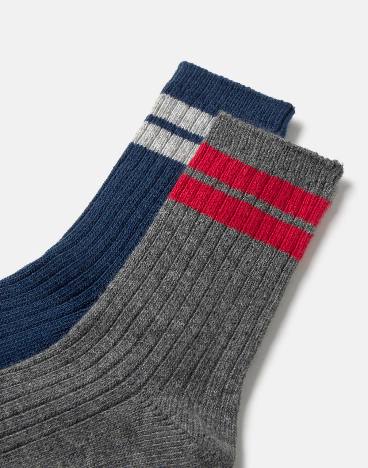 Set 2 calcetines raya hombre