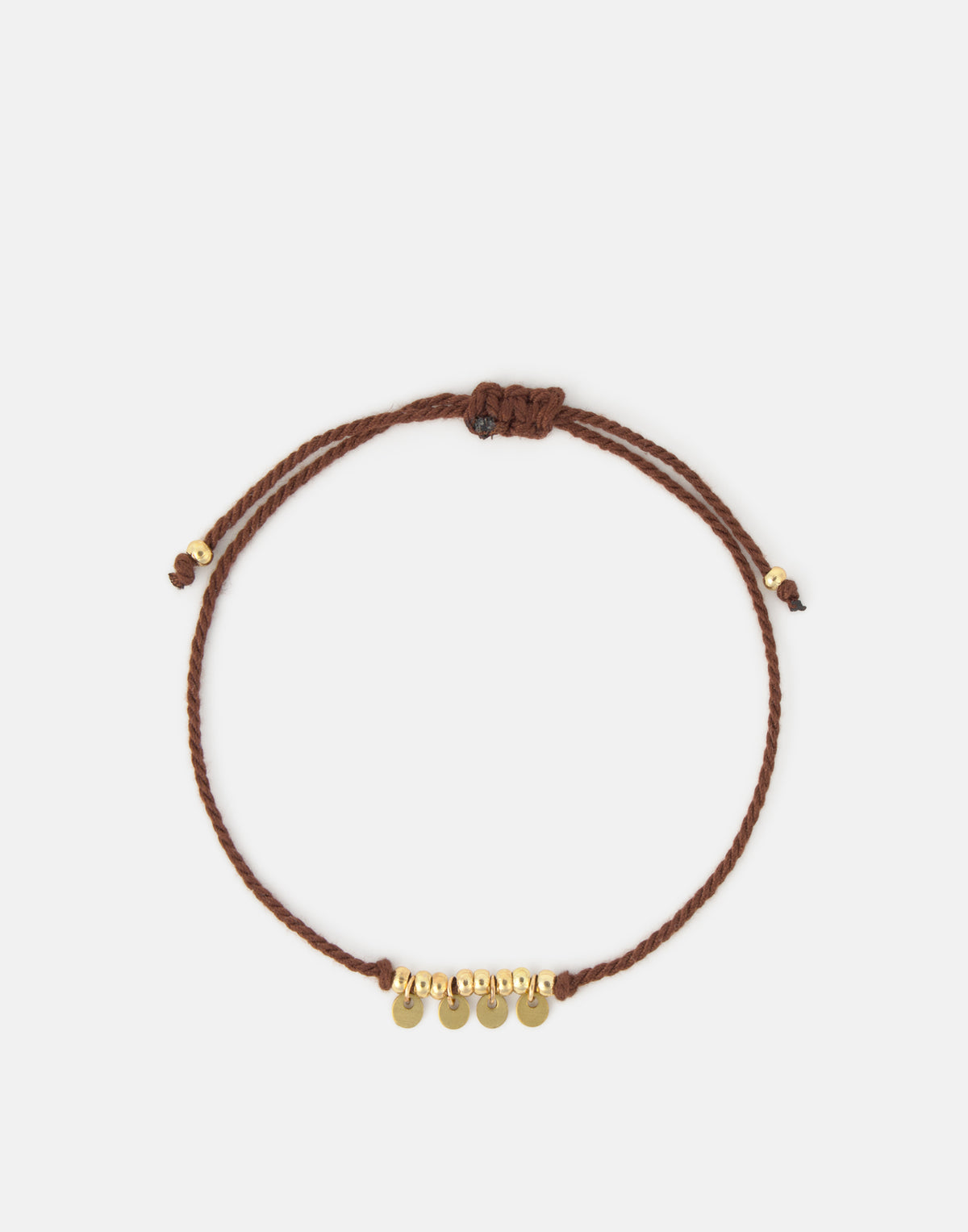 Pulsera hilo círculos