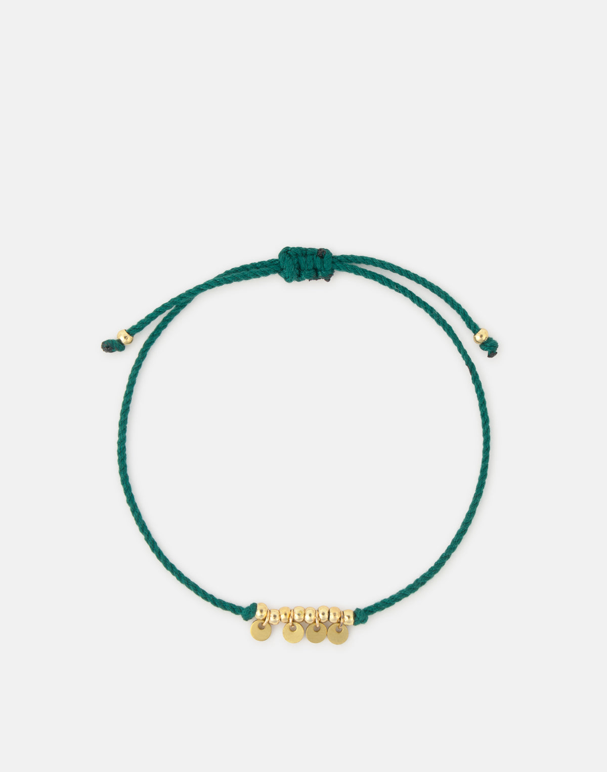 Pulsera hilo círculos