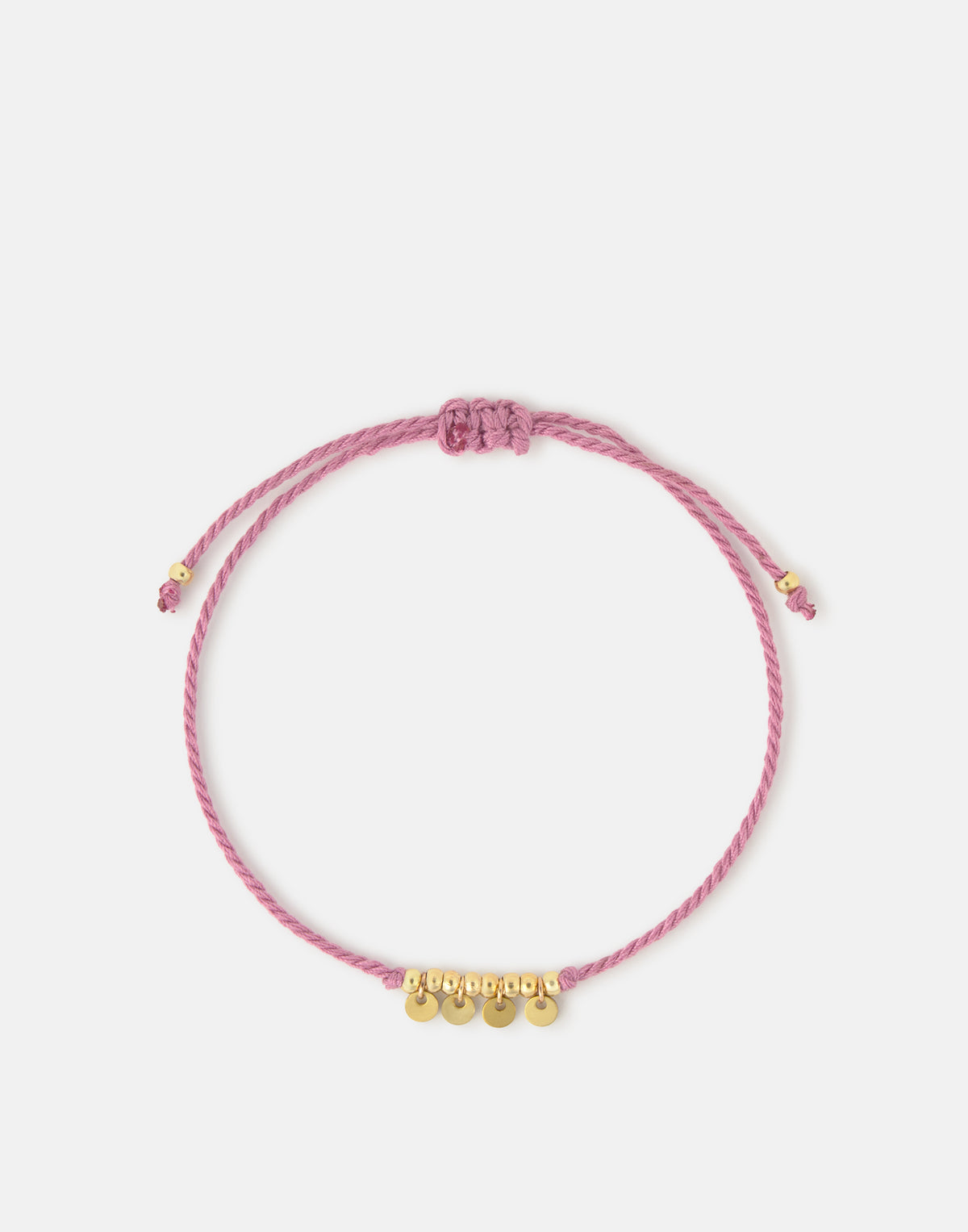 Pulsera hilo círculos