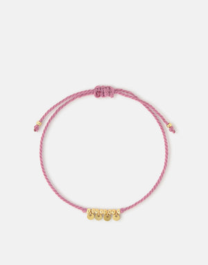 Fadenarmband mit Kreisen