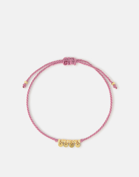 Pulsera hilo círculos