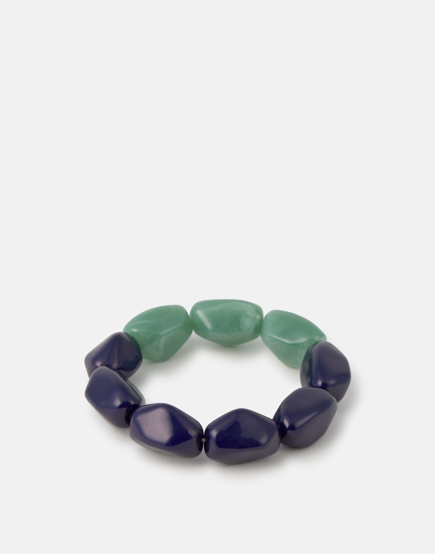 Pulsera cuentas bicolor